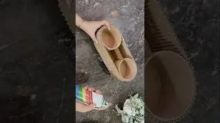 Cardboard idea that surprised everyone 🤑/Home decoration idea #short