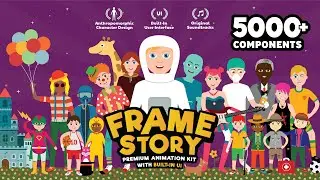 FrameStory™ Premium Animation Toolkit with Built-In User Interface OPP