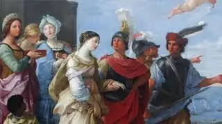 The Louvre Art, Guido Reni-The Abduction of Helen-16th century Existentialism and Shakespeare
