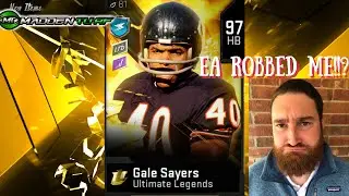 $100 LTD PACK OPENING | LTD GALE SAYERS | LTD JALEN RAMSEY [ MADDEN 20 ULTIMATE LEGEND PACK OPENING]