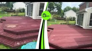 Trex Deck, House & Gutter Wash in North Hills - Ultimate Clean