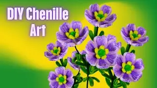 🌸 🌼 Pipe Cleaner Flowers - DIY Butterfly Flowers - Detailed instructions for beginners ✿ ❀