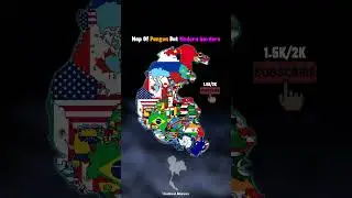 Map Of Pangea But Modern Borders