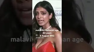 malavika mohanan age is 30 years 4 August 1993|#master #herione #cute #trending #youtubeshort