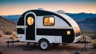 MICRO MAX TEARDROP CAMPER HAS A ROOMY FLOORPLAN AND BOLT-ON BBQing