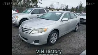 2010 Toyota Camry Le 2010 4T1BF3EK6AU070336