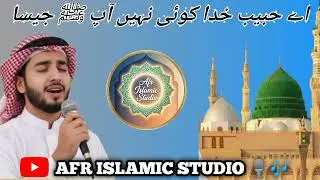 اے حبیب خدا کوئی نہیں اپ ❀ ﷺ ❀ جیسا \/ Naat Rasool maqbool sallallahu alaihi vasllam 