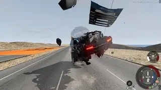 High-Speed DESTRUCTION! Bugatti vs. Truck/Bus in BeamNG.drive Crash Test 550+ km/h