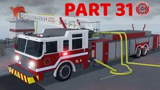 ROBLOX Vancouver Fire Department Shift Part 31 | Tower Ladder!!