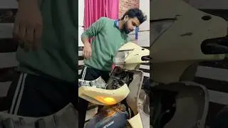 Modifying my scooty at home🤔🤨@speedyhrk #modification #shorts
