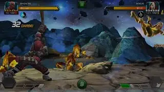 mcoc summer of pain #1 rogue                       massacre vs rogue