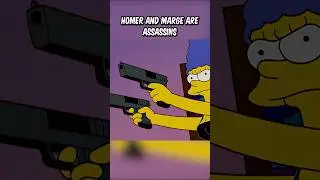 Homer and Marge are assassins