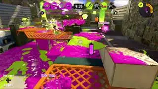 Splatoon rank up battles but I'm really bad
