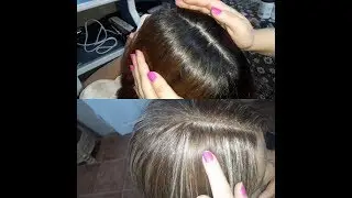 كيف تصبغين لاغاسين أو جذور الشعر الغامقة في المنزل كالمحترفين😍👍Hair Color Transformation