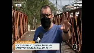 Pontes de ferro contribu&iacute;ram para desenvolvimento econ&ocirc;mico