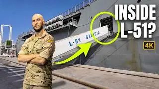 🚢 What&rsquo;s Inside a NATO Warship? Spanish Galicia L-51 Landing Platform Dock Tour