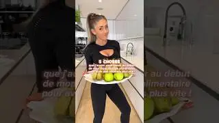 5 choses &agrave; faire absolument pour perdre -5kg rapidement