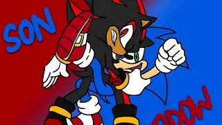 Sonadow Pose 💙Sonadow❤️ Sonic x Shadow Animation 