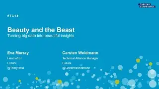 Exasol | Beauty and the beast - turning big data into beautiful insights