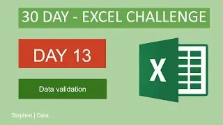 ДЕНЬ 13 | Проверка данных | 30-дневный челлендж по Excel | #анализданных #наукаоданных #аналитика...