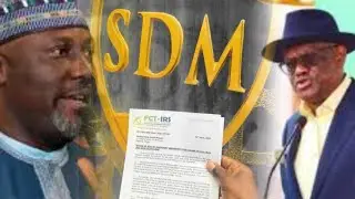 Breaking; Fresh Drama Between Wike, Dino Melaye As SDM Draged To Court And May Forfeit Assets In FCT