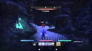 ESO legendary Sorcerer ultimate tank solo serpents nest delve part 1