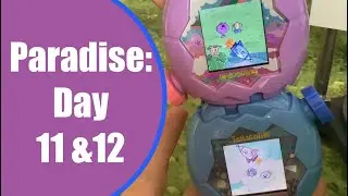 Tamagotchi Paradise Days 11 & 12: Sharing Gifts & Looking at Cell DNA #tamagotchi #gameplay