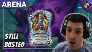 This Card Should Have Been Banned! | 12 Win Warlock Hearthstone Arena Underground