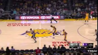 Kyle Anderson Steals Kobe Bryant Ball & Fastbreak