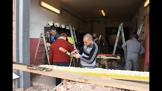 Preureditev garaže zaradi prihoda novega vozila GVC-3