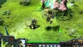 Dota 2 Unusual: Stumpy with Affliction of Vermin effect (DEADWOOD Theme) with Radiant Backround
