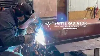 ☘️: SanyeRadiator Factory Heavy Machinery Radiator Water Chamber Welding ☎️: WhatsApp+86 13791628399