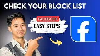 How To Check Block List On Facebook