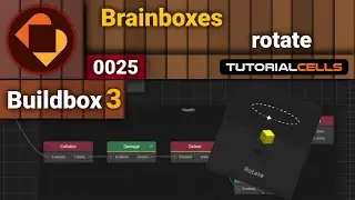 0025. brainboxes ( rotate ) in buildbox 3