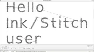 05 Lettering - Ink/Stitch Beginner Tutorial Series