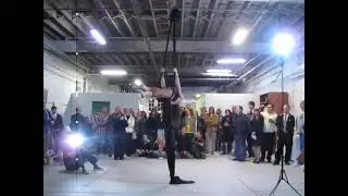 Studio 825 Peoria IL / Robin Aerial Silks Routine 2