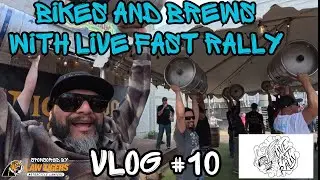 VLOG #10 Bikes & Brews at Figueroa Brewing! Ride, Rally & Keg Holding | Live Fast Rally Pre-Party