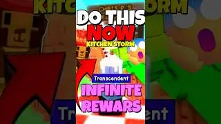 😱Do THIS to FARM *INFINITE TRANSCENDENT REWARDS* IN GROW A GARDEN ROBLOX KITCHEN STORM