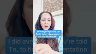 I did everything you&rsquo;re told to for #melasma #melasmapigmentation and it still didn&rsquo;t work..