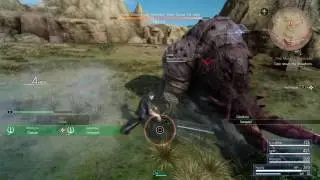 FINAL FANTASY XV Killing the Bloodhorn