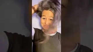 Hair, natural Hair 🙋🏼&zwj;♀️ #hair #naturalhair #grey #bestager #&uuml;50