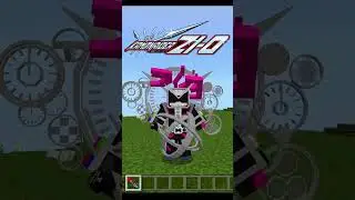Kamen Rider Zi-O | Minecraft Add-on Pocket Edition #minecraft #kamenrider