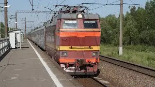Поезда на северном ходу Октябрьской железной дороги. Раритетные и современные локомотивы. Часть 3.