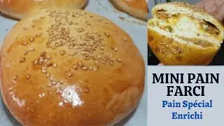 MINI PAIN FARCI – Pain spécial enrichi en légumes et viande hachée