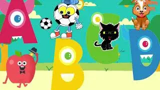 A for Apple B for Ball C for Cat। abcd alphabet। rhymes। phonics song