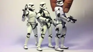 SH Figuarts First Order Stormtrooper Heavy Gunner Action Figure Review