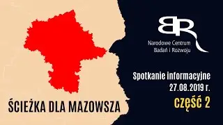 InfoDay | Ścieżka dla Mazowsza | 27.08.2019 | cz. 2