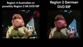 Meet the Feebles (DVD Footage Quality Comparison)