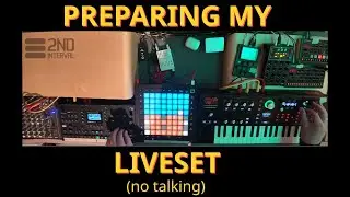 Preparing my liveset for Ulm 28th Dec (Octatrack, Hydrasynth, M8, S-1, P-6