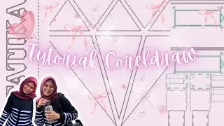 TUTORIAL LASER CUTTING DI APLIKASI CORELDRAWX6 CORELLASER‼️FATIKA NINGSIH || NIM 024
